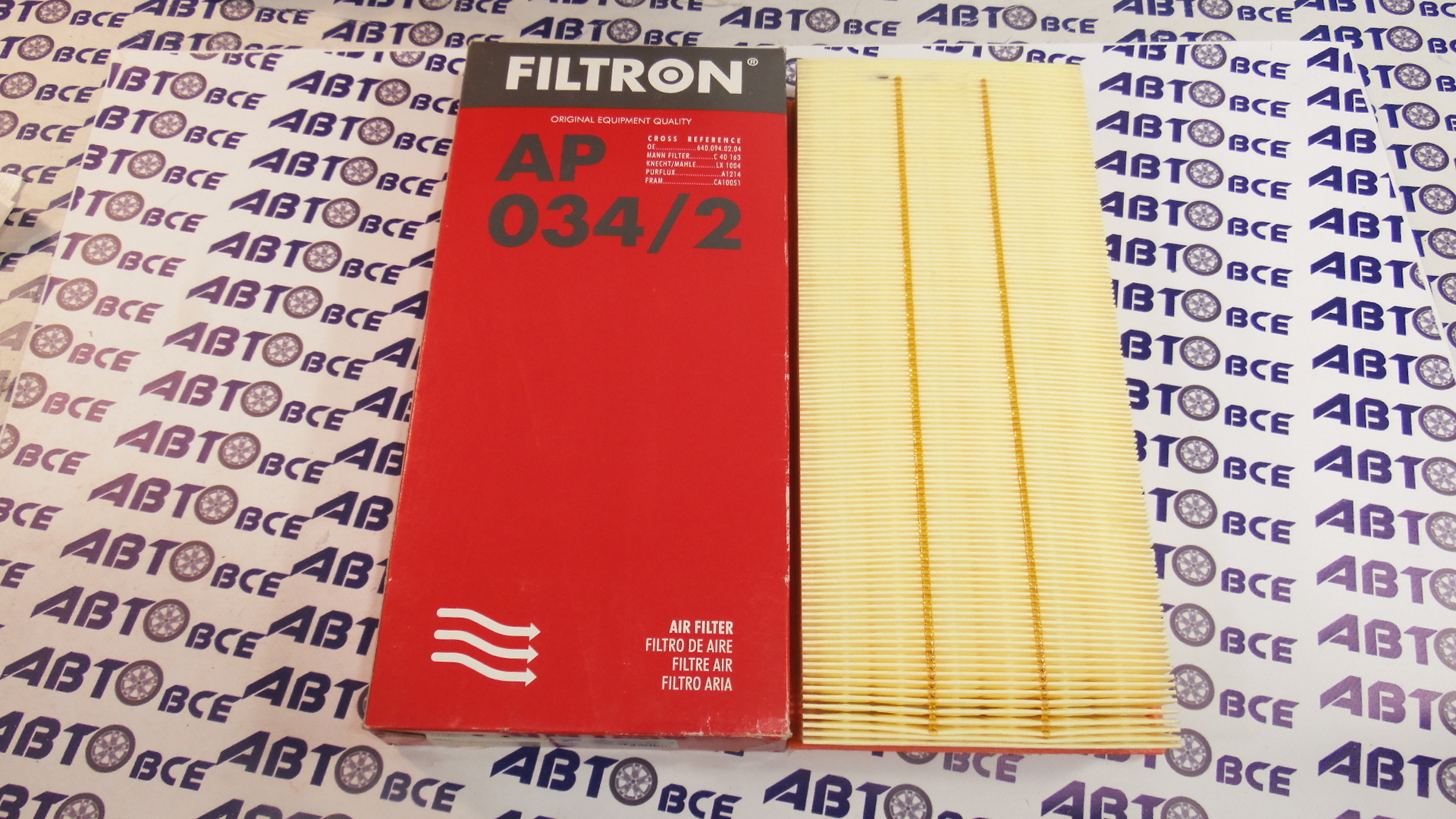 Фильтр воздушный AP0342 FILTRON